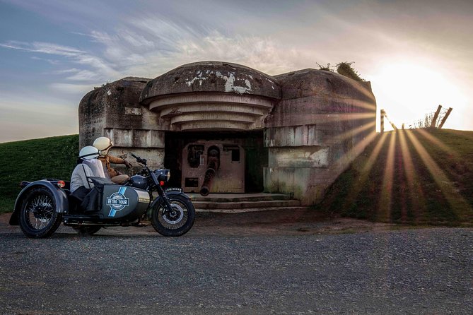 2- to 6-hour sidecar excursion on the D-Day Landing Beaches - Normandy American Cemetery at Colleville-sur-Mer