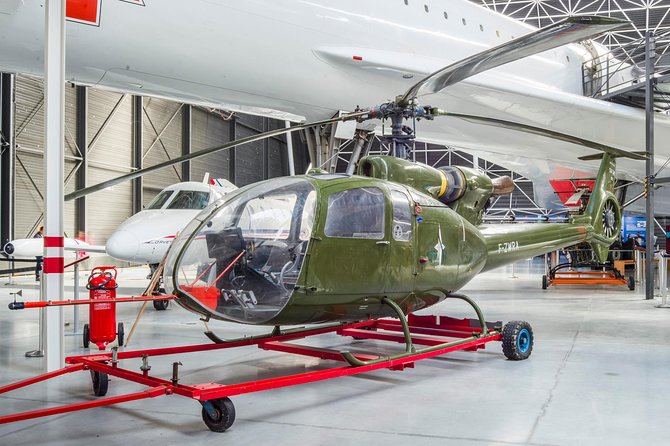 Aeroscopia Admission Ticket - The aircraft restoration area next door