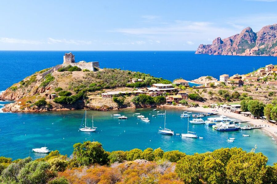 Ajaccio/Porticcio: Scandola Nature Reserve Guided Boat Tour - The Girolata stop gives the day a welcome pause