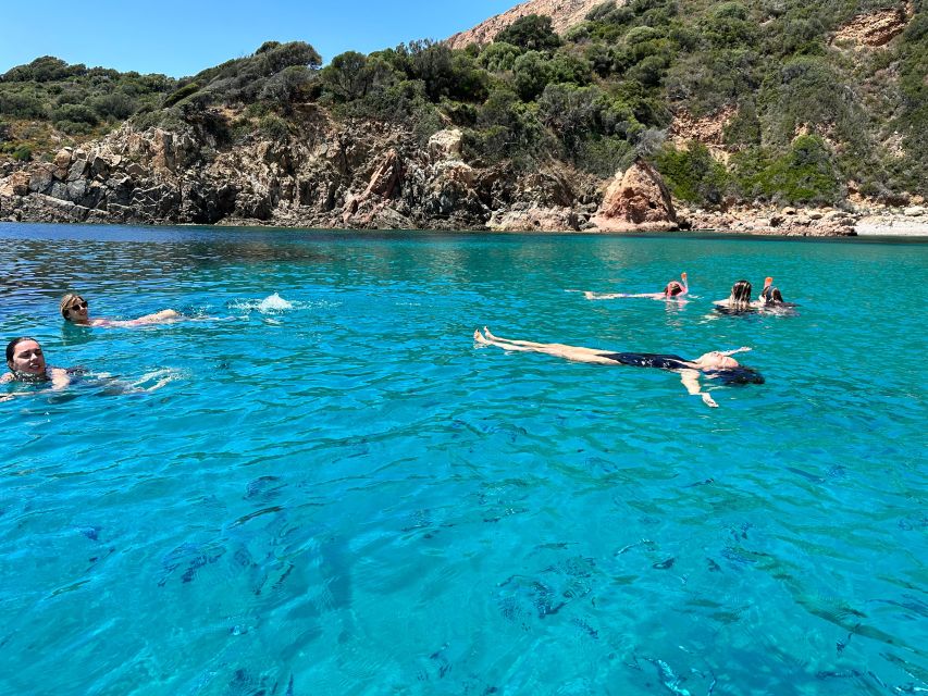 Ajaccio: Scandola - Girolata - Piana - Capo Rosso Tour - Capo Rosso and the final swim
