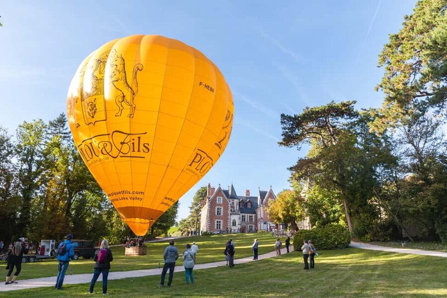 Amboise Hot-Air Balloon Sunset Ride over the Loire Valley - One hour above vineyards, forests, and rivers