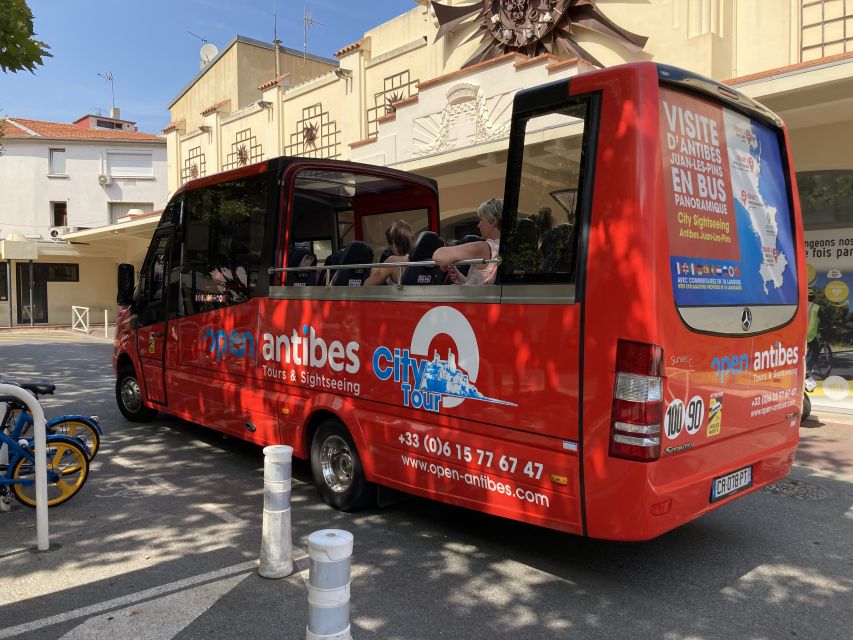 Antibes: 1 or 2-Day Hop-on Hop-off Sightseeing Bus Tour - Juan-Les-Pins: beaches, terraces, and an easy break