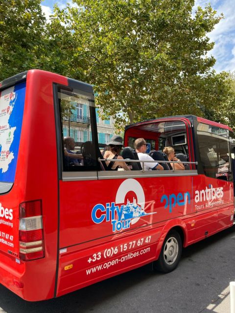 Antibes: 1 or 2-Day Hop-on Hop-off Sightseeing Bus Tour - Riding the complete route before getting off