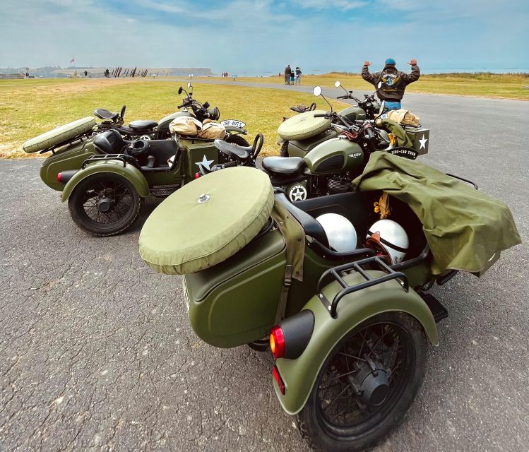 Bayeux: 2-hour tour of the D-Day beaches, by vintage sidecar - Booking Details That Matter