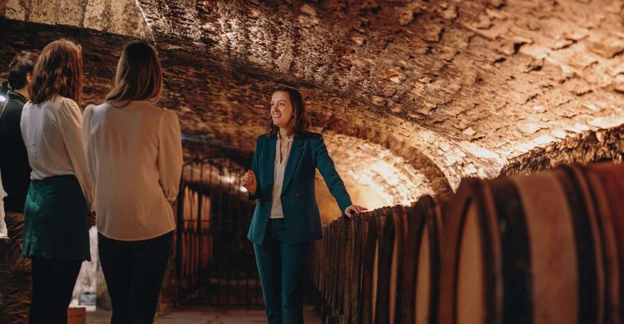 Beaune: Maison Champy Guided Cellar Tour with Wine Tasting - Walking through Beaune’s 15th-century cellars