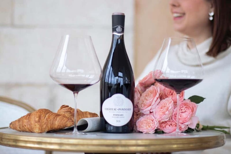 Beaune: Wine Tasting at Château de Pommard - The château and gardens beyond the tasting room