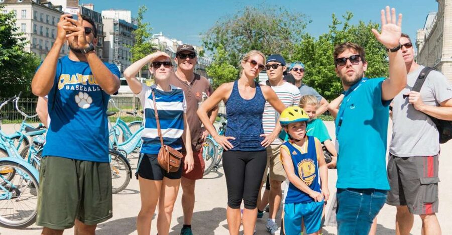 Best of Paris Bike Tour - The Rue Cler break and practical Paris advice