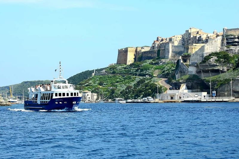 Bonifacio by Sea: Unmissable Escape from Ajaccio/Porticcio - Roccapina and the lion-shaped rock