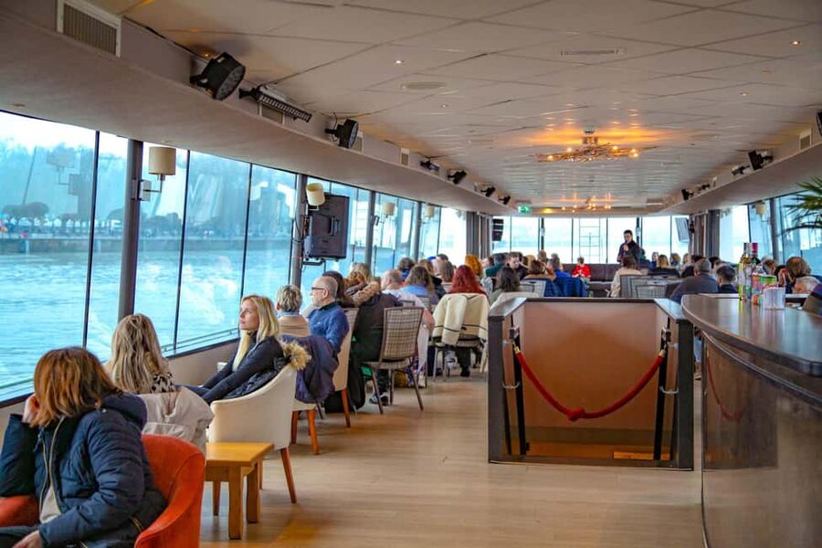 Bordeaux: Guided Wine and Canelé Discovery Cruise - The Pont d’Aquitaine and the city’s outer edge