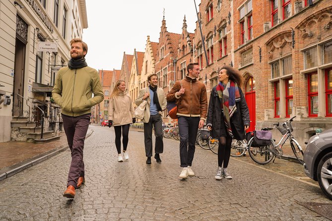 Bruges Guided or Audio Trip with Canal Cruise Option from Paris - A guided walk through the medieval center