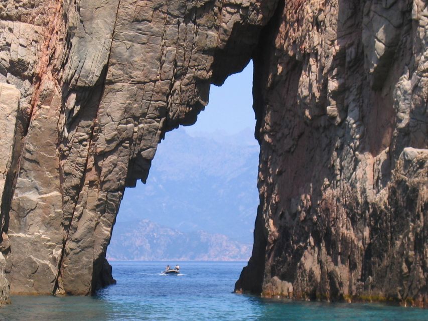 Calvi: Scandola and Piana Guided Boat Tour - Comfort, weather, and who should skip it