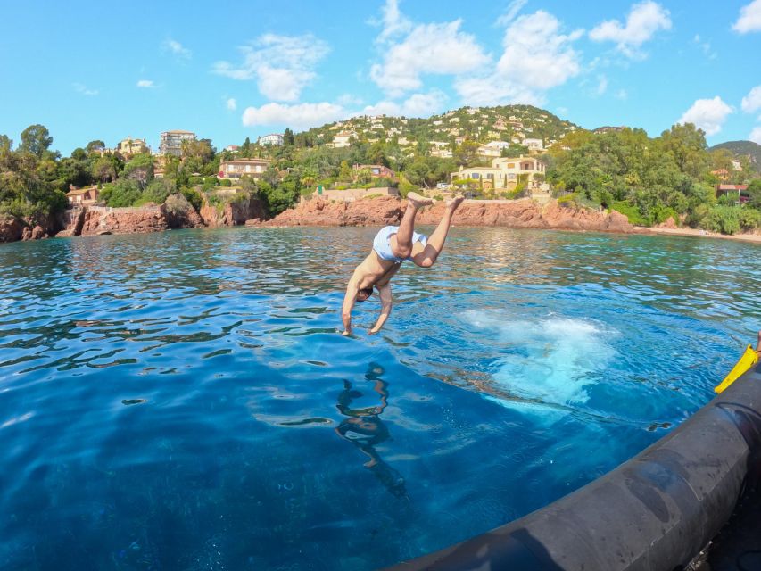 Cannes: 2.5-Hour Esterel Calanques Boat Excursion - The ride along Cannes and Mandelieu-La Napoule