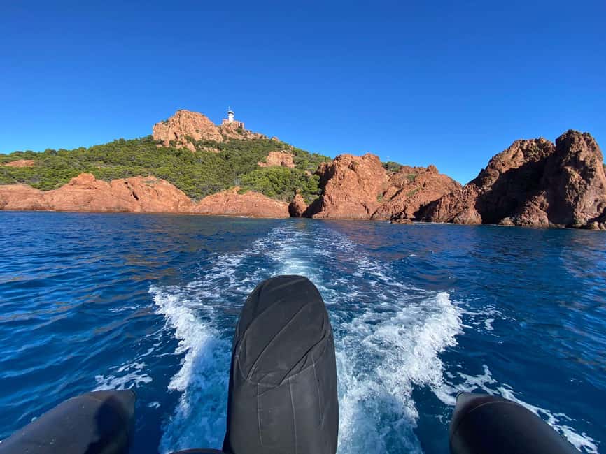 Cannes: 2.5-Hour Esterel Calanques Boat Excursion - Who should book this Esterel boat excursion?