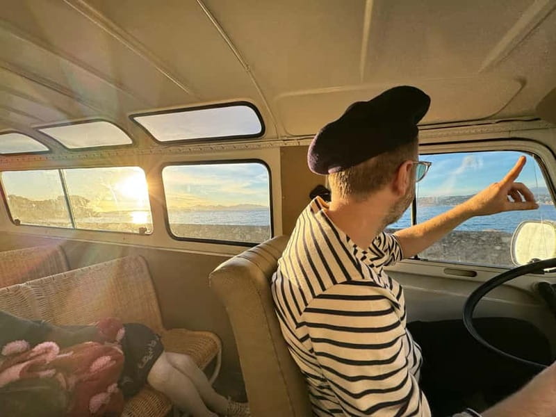 Cannes: City Tour in a Vintage Bus - Le Suquet, Cannes before the red carpet