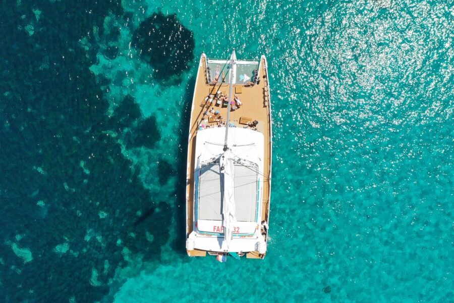 Cannes: Half-Day Catamaran Cruise - Getting from the Old Port to the catamaran