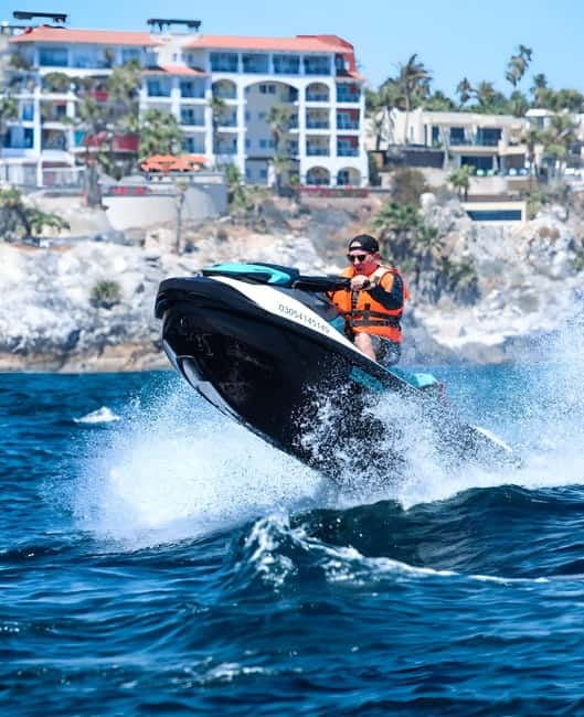 Cannes: Jet Ski Adventure with Optional Instructor - Getting onto the water from Cannes
