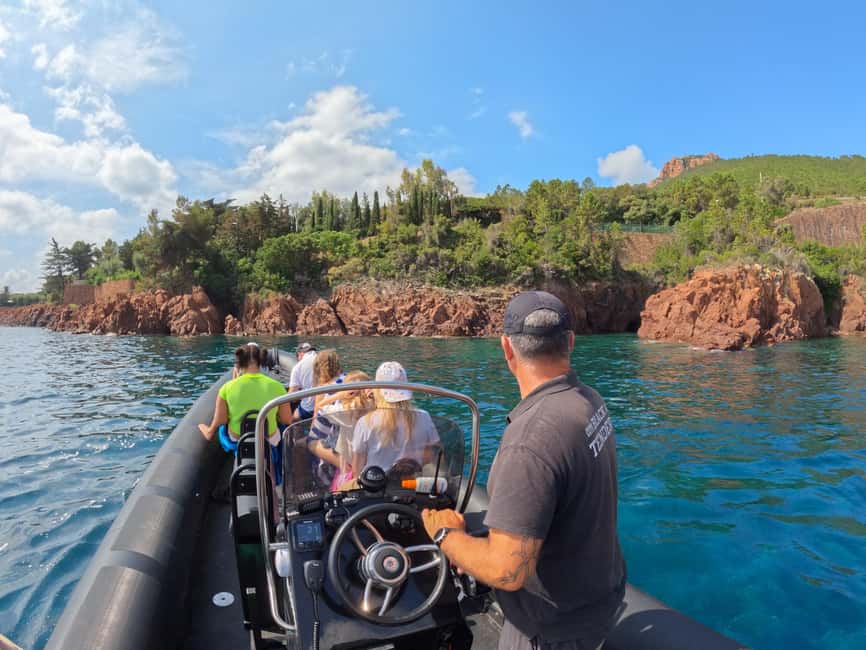 Cannes: Scenic Coves RIB Boat Tour - The secret stop and the swim break