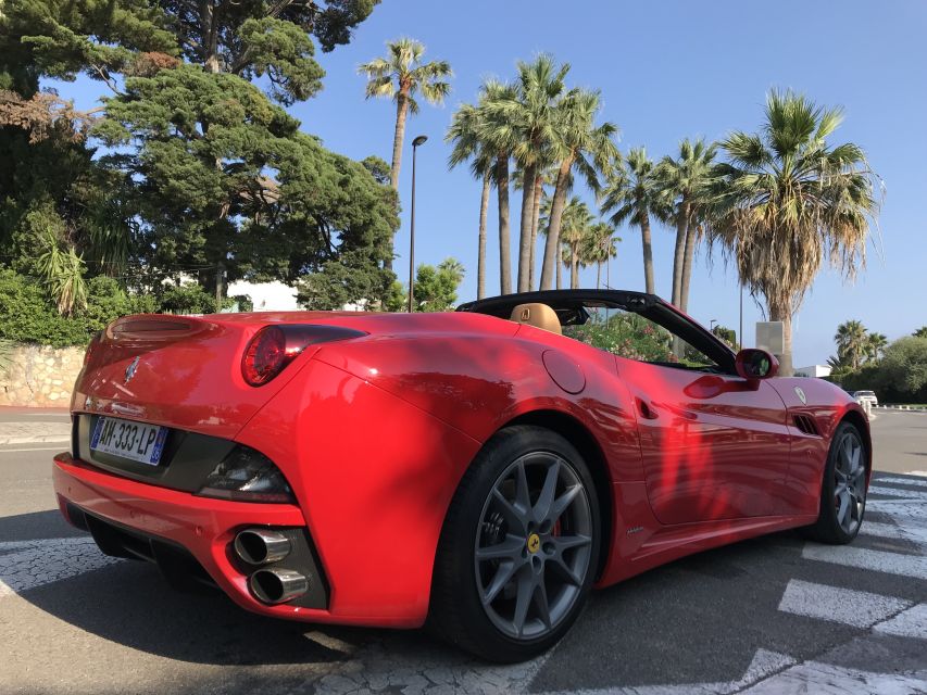 Cannes : Visite guidée en Ferrari sur les routes de Cannes - Starting beside the Martinez Hotel