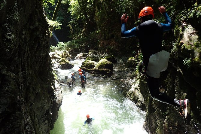 Canyoning Annecy Montmin Sensations - What the Montmin canyoning route feels like