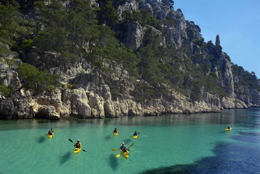 Cassis: Calanques National Park Sea Kayaking Tour - Carrying the kayak is part of the deal