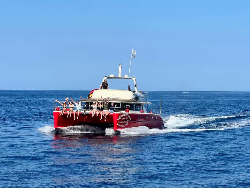 Catamaran cruise to the Lavezzi Islands - Starting gently at Carrataghju