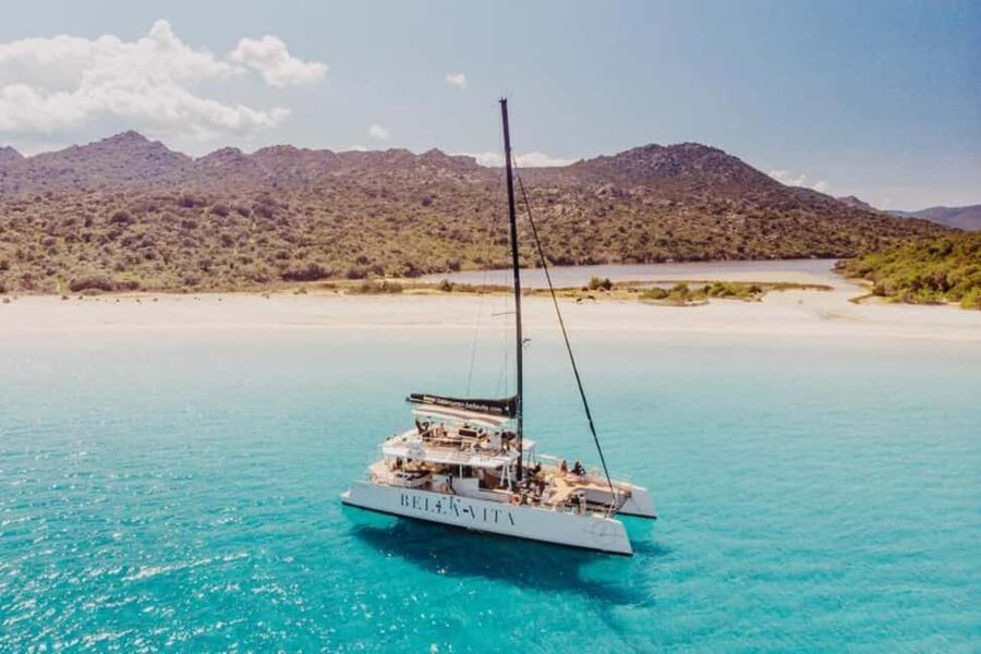 Catamaran half-day excursion - The swimming stops are the real prize