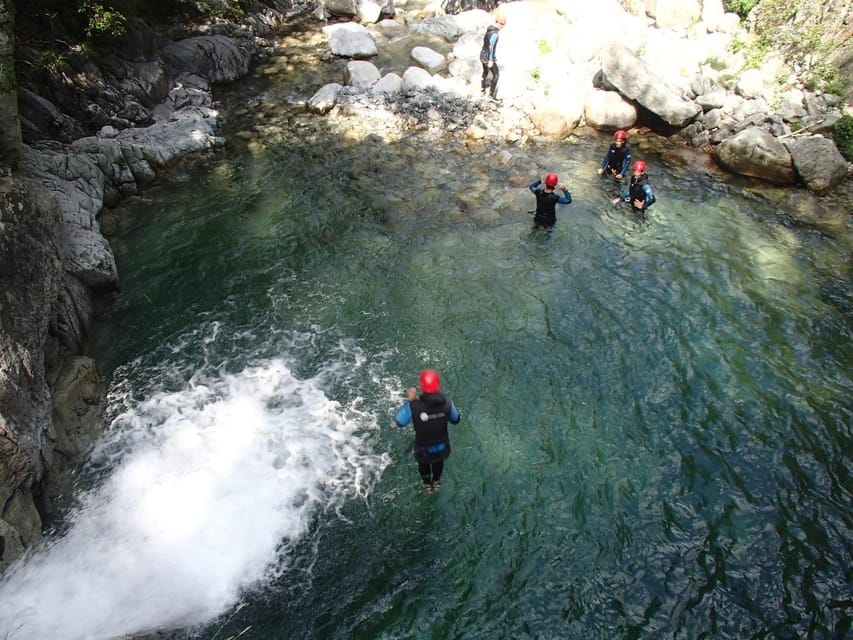 Corte Region: Fun Canyoning Verghellu - From the Vecchio Bridge into the Corsican forest