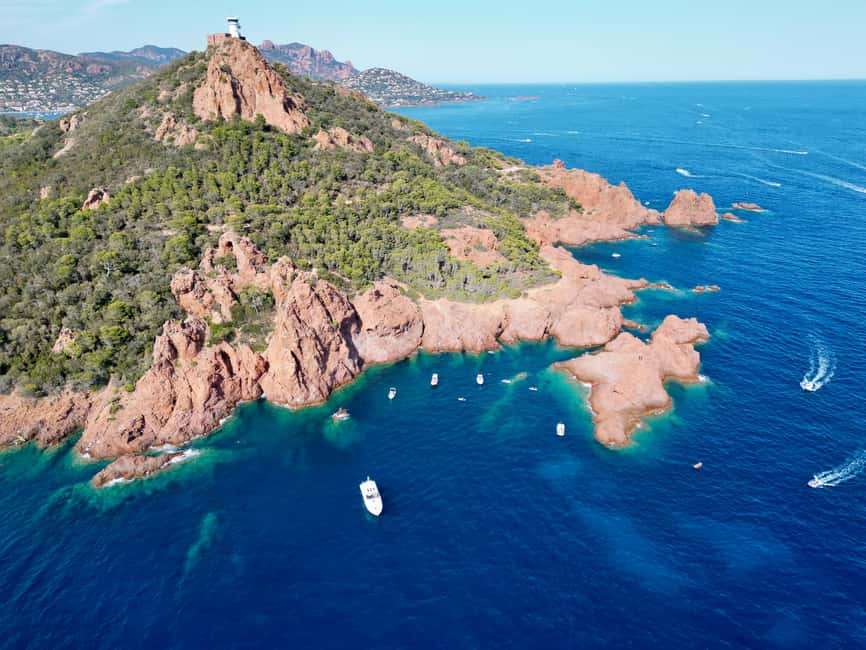 Côte d'Azur: Evening Catamaran Cruise with Aperitif - The swimming stop near Saint-Tropez