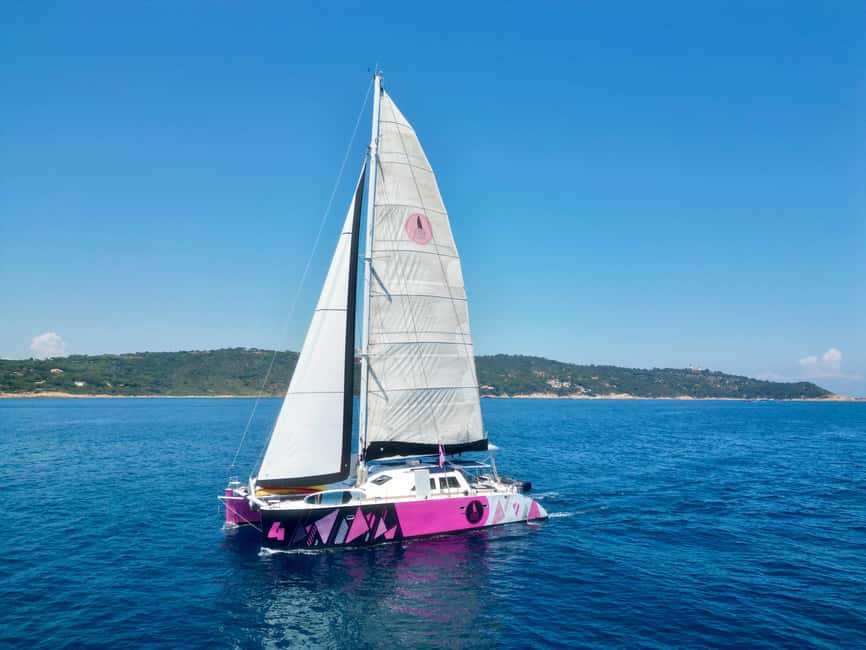 Côte d'Azur: Half-Day Coastline Catamaran Sailing Tour - Key points to know before you book