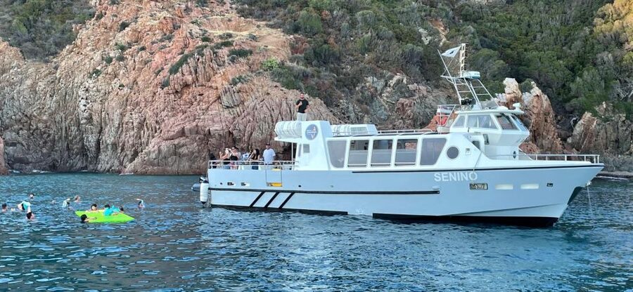 Croisière visite des Calanques de Piana Baignade en vedette - What the 150-minute cruise includes