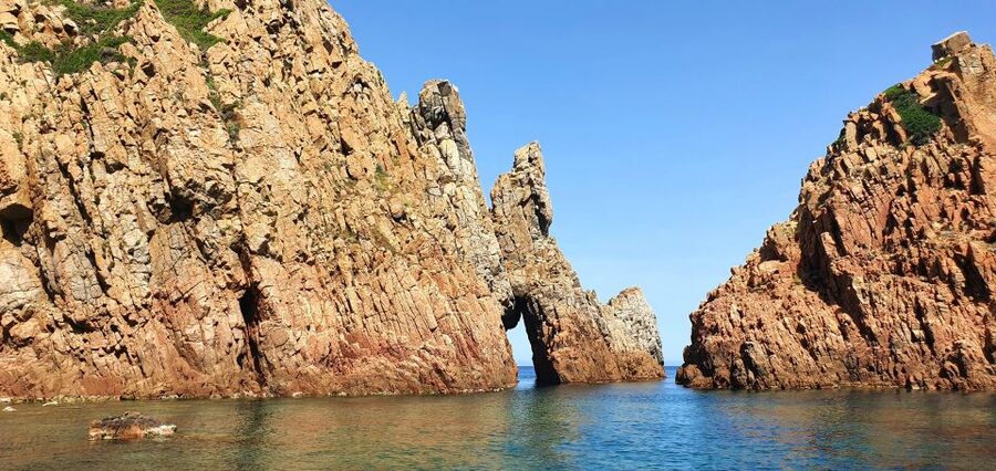 Croisière visite des Calanques de Piana Baignade en vedette - The atmosphere on board