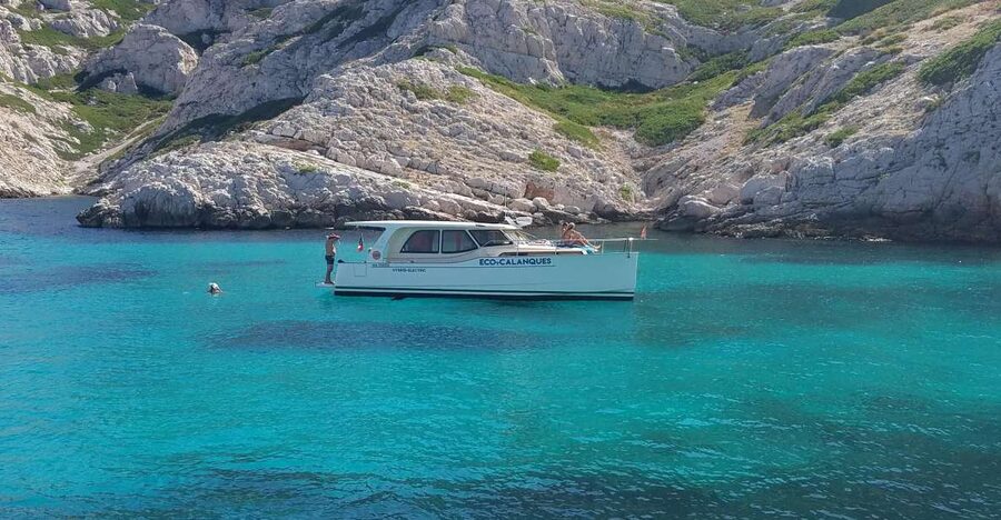 Cruise, Coffee and Swimming in the Calanques of Frioul - Leaving the harbor with Château d’If ahead