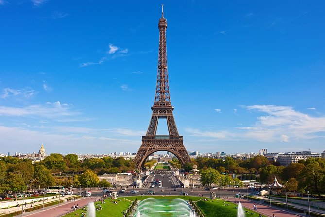 Eiffel Tower Summit Option with Seine River Cruise and City Tour - The coach route through Paris