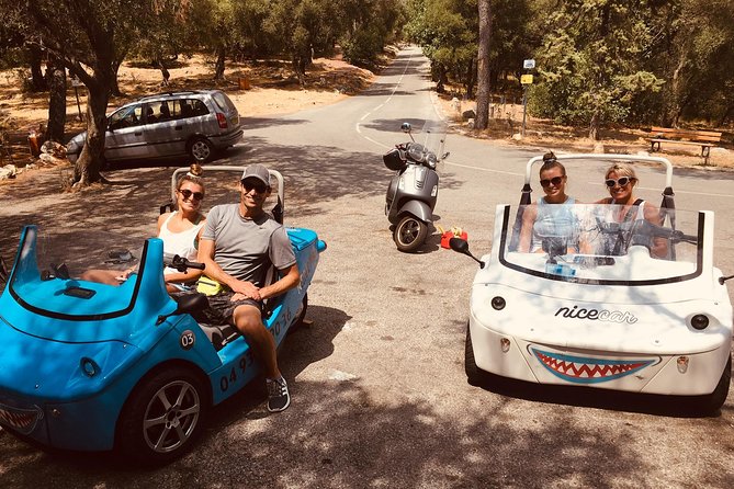 French Riviera Famous Cities Scoot Coupe Tour from Nice - Villefranche-sur-Mer supplies the Dolce Vita finish