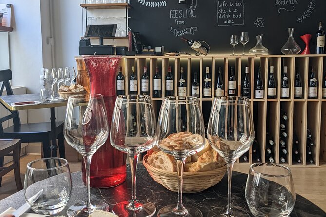 French Wine, Champagne And Cheese Tasting Paris SECRET WINE DOOR - Buying a bottle after the tasting