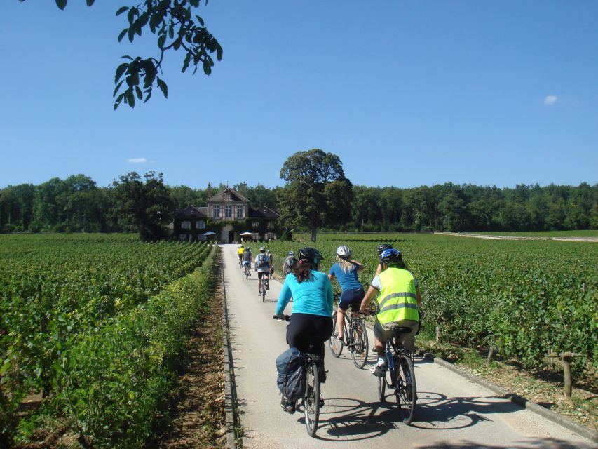 From Beaune: Full-Day Bicycle and Wine Tour in Burgundy - From Beaune to the first vineyard roads