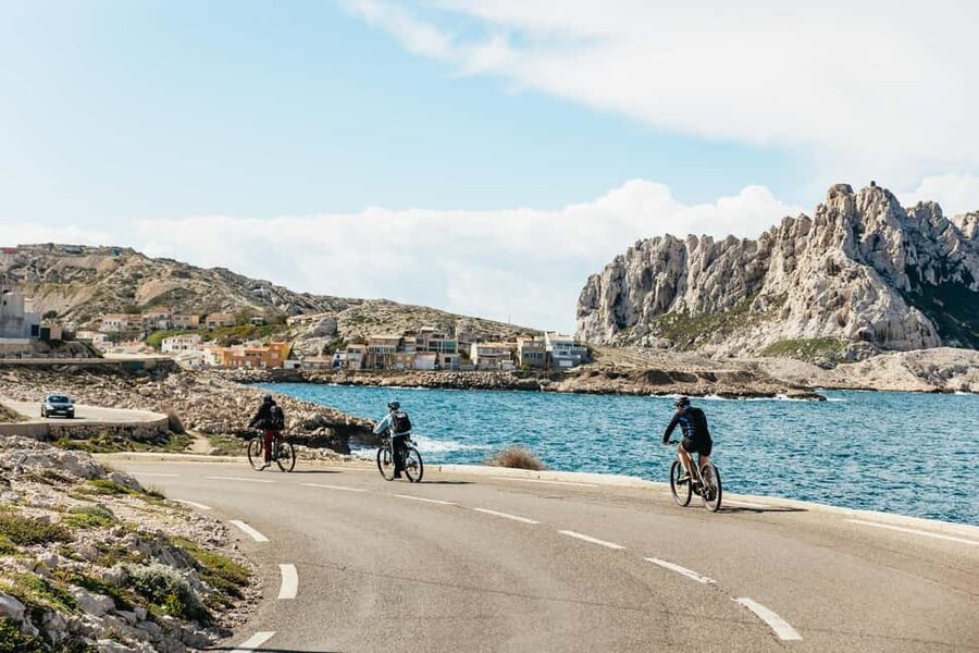 From Marseille: Guided E-Bike Tour to Calanque de Sormiou - Getting comfortable on the electric mountain bike