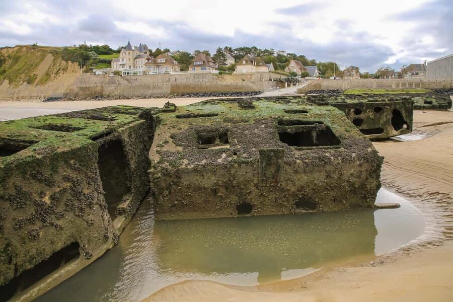 From Paris: Normandy D-Day Beaches Day Trip - Arromanches, lunch, and the Mulberry harbor