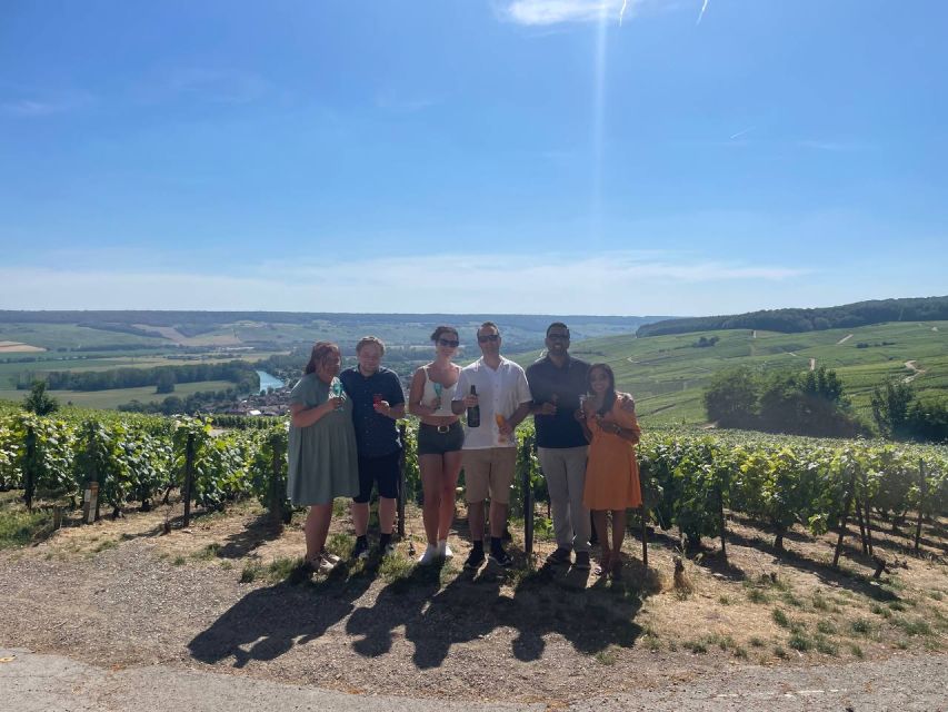 From Paris: Small-Group Champagne Tour with 3-Course Lunch - Vineyards, the Marne Valley, and the blind tasting