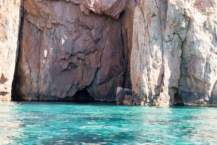From Porto: Boat tour to the Calanches of Piana & Capo Rosso - Ficajola Beach, a cove reached by sea