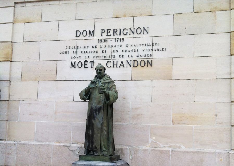 From Reims: Champagne Day Trip to 3 Family Domains & Lunch - Hautvillers and the Dom Pérignon connection