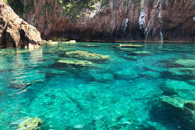 From Sagone/Cargèse: Scandola Calanques Piana Girolata Swimming - The Gulf of Porto and the red cliffs of Piana