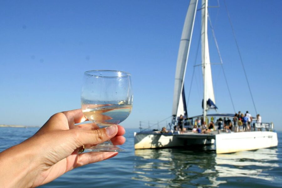 La Rochelle: Catamaran Cruise - Setting out beneath La Rochelle’s old towers