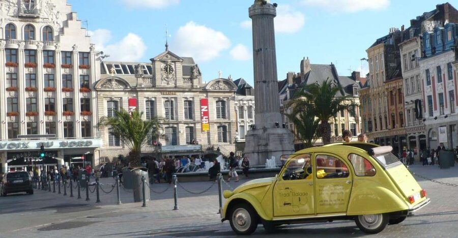 Lille Driving Tour by Convertible Citroen 2CV - Key points to know before you book