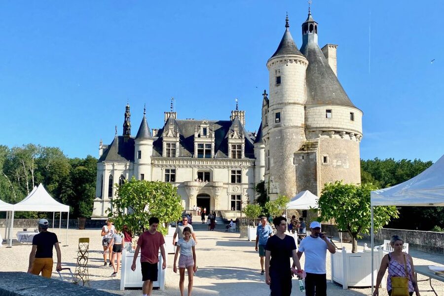 Loire Valley Castles: Chenonceau, Amboise & Da Vinci Trip - Chenonceau and its 130,000 flowering plants