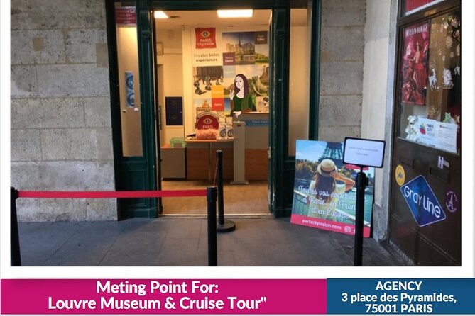 Louvre Museum and Seine River Cruise Tickets by e-mail - Entering the Louvre without the longest ticket line
