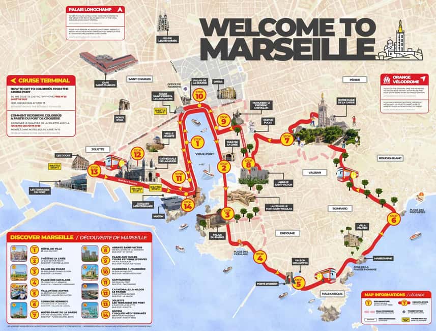 Marseille: City Sightseeing Hop-On Hop-Off Bus Tour - Beginning at the Old Port on Quai du Port