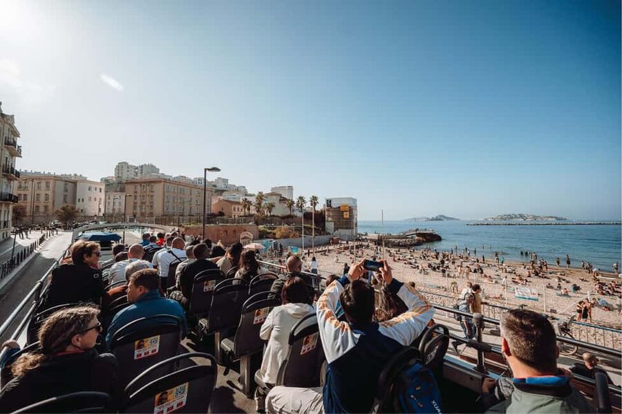 Marseille: City Sightseeing Hop-On Hop-Off Bus Tour - The Colorbüs app and the audio guide