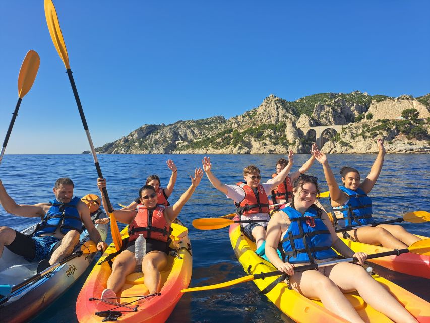 Marseille: Côte Bleue Calanques Half-Day Kayak Tour - Establon and Aragnols: the scenic heart of the route