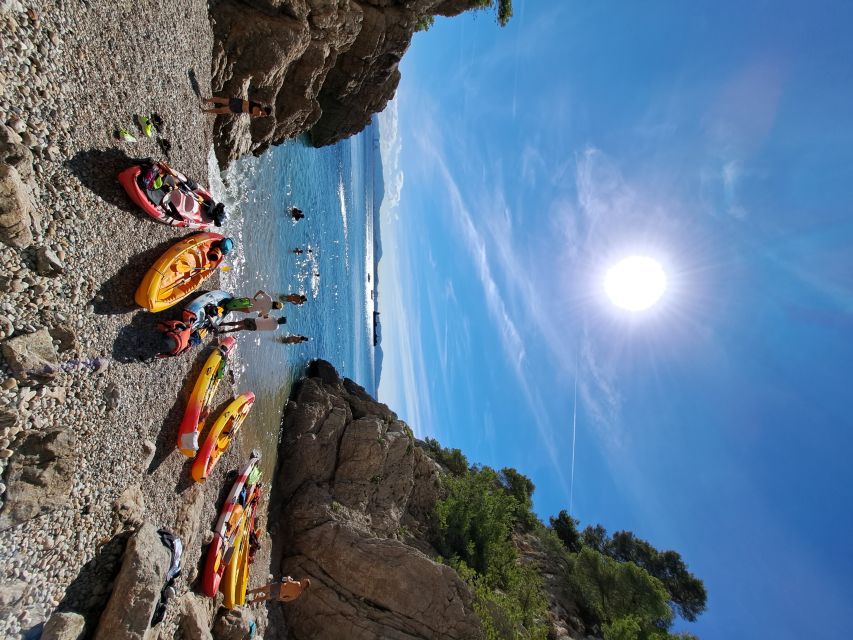 Marseille: Côte Bleue Calanques Half-Day Kayak Tour - Figuerolles creek and the limits of the itinerary